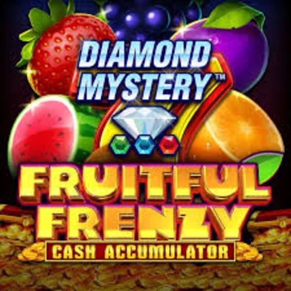 Diamond Mystery Fruitful Frenzy Cash Accumulator by Greentube, showcased at instaspins.uk.com – game logo